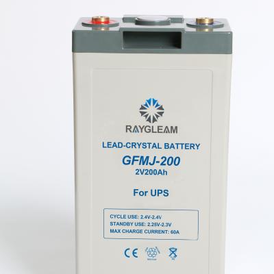 China solar home appliances solar battery 200ah lithuim ion battery cable crystal batteries for solar system for sale