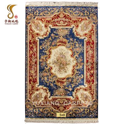 China Anti-skid discount! Persian Silk Handmade Washable Rugs 5x8 Feet Rug for sale