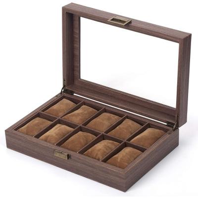 China Luxury Wooden Watch Box Watch Box Watch Box Wholesale 2 3 6 10 12 20 24 Slot Luxury Watch Wooden Box Watch Box Watch Box 10 Slots for sale