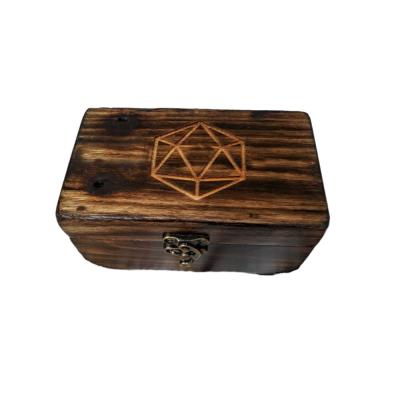 China Premium Dies Box Die Sets Storage Box Retro Reclaimed Box Wooden Fantasy Custom Dies Box for sale