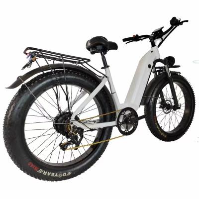 China Aluminum Alloy Chinese Prices 26Inch Bike Electric E Bike Bicycle 750W Electric Mountain Bike for sale