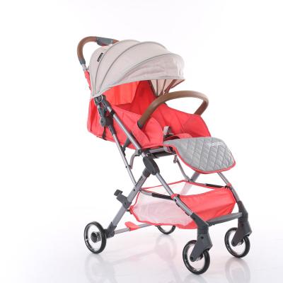 China Popular Aluminum Alloy Made In China Wholesale Price Smart Lightweight Baby Stroller 3 In 1 With Car Seat for sale