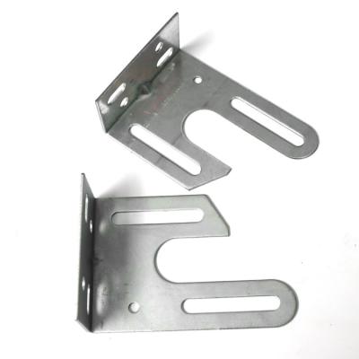 China Custom garage door metal stamping fabrication overhead notched garage door torsion spring anchor bracket for sale