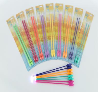 China Light up knitting needles knitting needles with LED light, light up knitting needles for sale