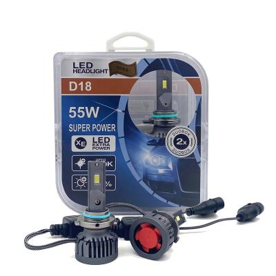 China Brightness 9006 Aluminum Power 110W Led Headlamp For 8000Lumen With IP 67 for sale