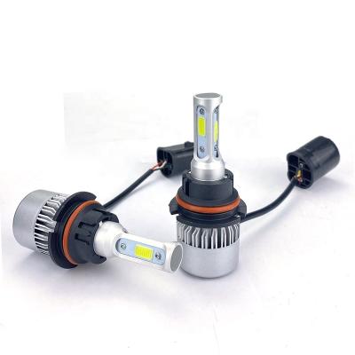 China S2 9004 aluminum double beam LED headlight 6000Lm with IP67 from china factory for sale