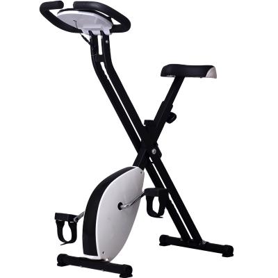 China Steel+ABS+PVC Fitness Gym Master Indoor Magnetic Body Fitted X Folding Exercise Bike For Sale for sale