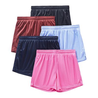 China Anti-Wrinkle Manufacturer Customized Zipper Pockets Active Sports Mesh Basketball Shorts for sale