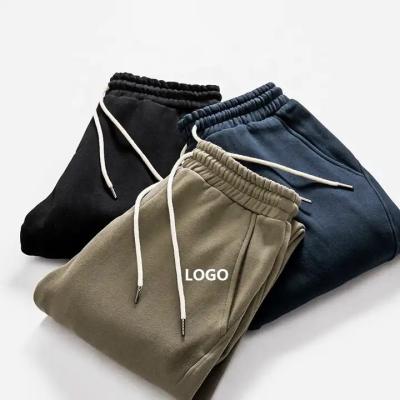 China OEM Custom Logo Trousers Street High Quality Breathable Oversized Straight Leg Ear Track Pants for sale