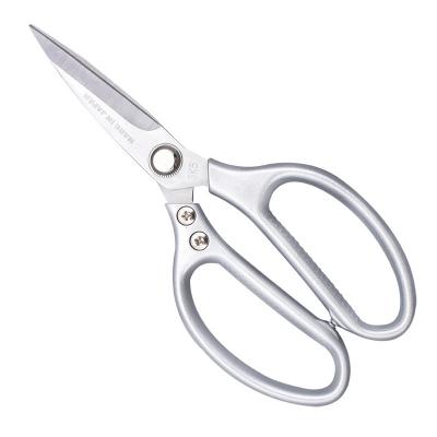 China Aluminum Kitchen Scissors Meat Vegetable Cutting Stainless Steel for sale