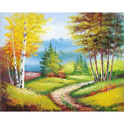 China CLASSIC Painting By Numbers For Adults Children DIY Hand Painted Oil Painting Landscape Picture Painting Home Decoration for sale