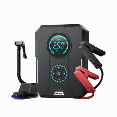 China Passenger Car High Quality 8000mAh High Power Car Jump Starter Power Bank / Multi-Function Portable 12V Lithium Battery Car Jump Starter for sale