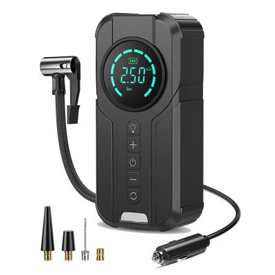 China Verhicle Tyre Inflating Wholesale Wireless 12v Tire Inflator Digital Automatic Tire Inflators Portable Mini Cordless Air Pump Car Air Compressor for Car for sale