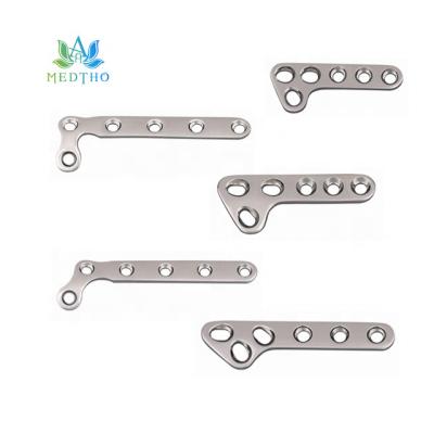 China Used For High Quality Medical Animal Plate L Type Veterinary Orthopedic Plate Plates Animal Veterinary Orthopedic Bone Implants for sale