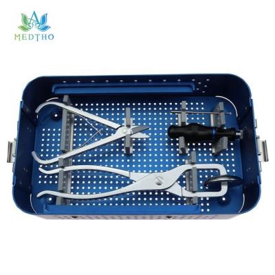 China Used for skull fixation surgery instrument set for titanium mesh surgical trauma orthopedic instrument set for sale