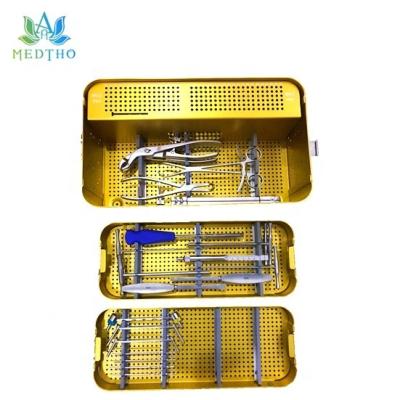 China Used for upper limb fixation small fragment medical instrument set small fragment trauma orthopedic instrument set for sale