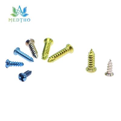 China Used for Maxillofacial Fixture 1.5mm Self-drilling and Self-tapping Maxillofacial Maxillofacial Orthopedic Surgical Screw Implant Orthopedic Screw Implant for sale