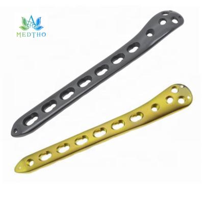 China Used for Titanium Proximal Proximal Plate Porcelain Proximal Locking Femur Fixation Plate Orthopedic Femur Implant for sale