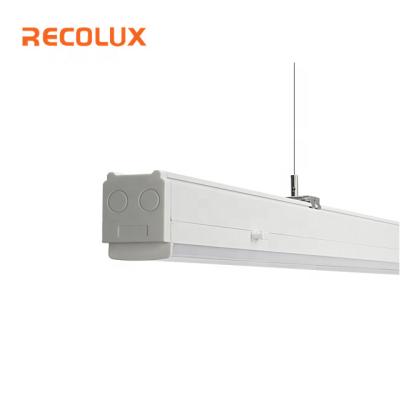 China Retail Shop Project Rotatable Commercial Power LED Adjustable Linear Track Panel Light for sale