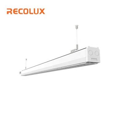 China Supermarket IP20 1438mm LED Linear Trunking System Black And White Housing Linear Light for sale