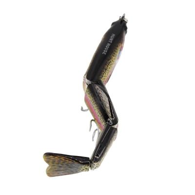 China Plastic ABS Hunt House Multi Jointed Life Like Swimbait Artificial Hard Fishing Lure for sale