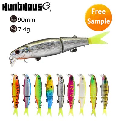 China ABS Plastic Hard Lure Minnow Sinking To Lure Multi Attached Bait for sale