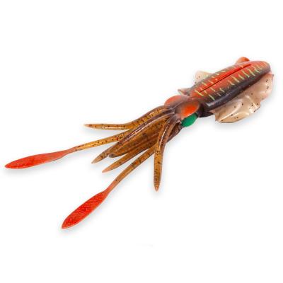 China Luminous Squid Hunt House New Arrival Environmental PVC Bait Soft Plastic Bait Lure Octopus Lure for sale