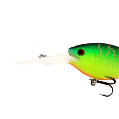 China ABS Plastic White Hard Lures Saltwater Fishing Crankbait Unpainted Bodies for sale