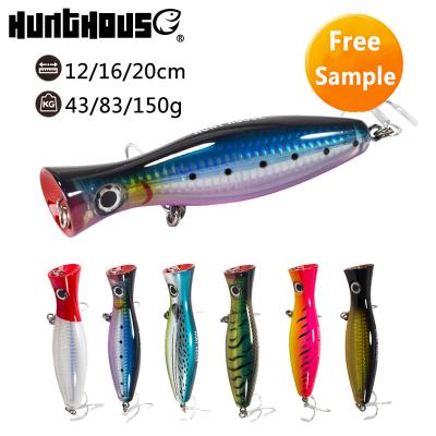 China Environmental Hard PVC Lure Top Water Lure Fishing Snap for sale