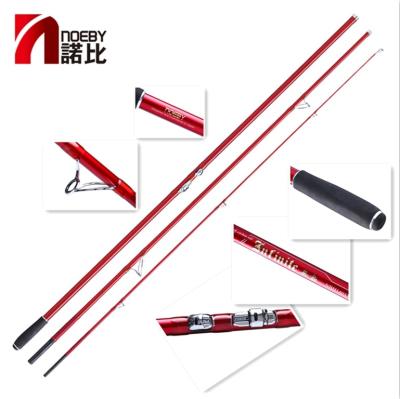 China Carbon Fishing Accessories 3 Section Carbon Fiber Seawater Fishing Rods Rod Surf for sale