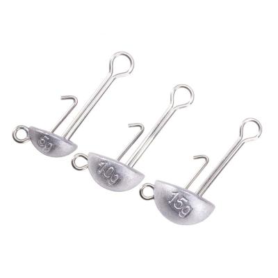 China Hot selling metal hunthouse fishing tackle 5g 10g 15g 20g 30g metal hook for sale