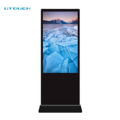 China 32/43/49/55/65 inch LCD shopping mall signage library touch screen kiosk digital pantallas publicitarias for sale