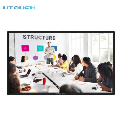 China 75 Inch Indoor School Electronic Teaching Screen 4k Large Interactive Smart Board For Education for sale