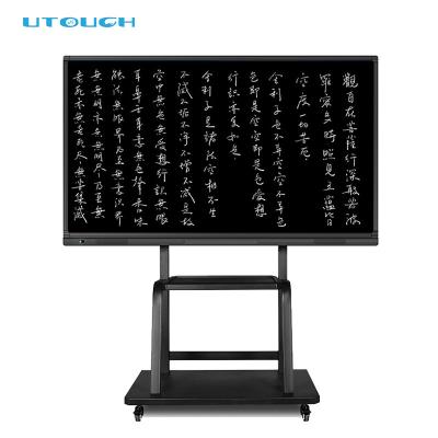 China New white board drawing style 65/75/86/98 inch 4K high performance original handwriting interactive smart white board for classrrom/conference for sale