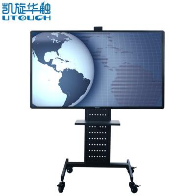 China 55 Inch 4K Indoor Monitor Interactive Touch Screen Monitor With Smart White Board for sale