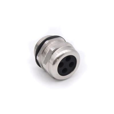 China Soft Outdoor High Quantity M32 Stainless Steel D Hole Cable Gland Ex Water Proof Multi Cable Gland for sale