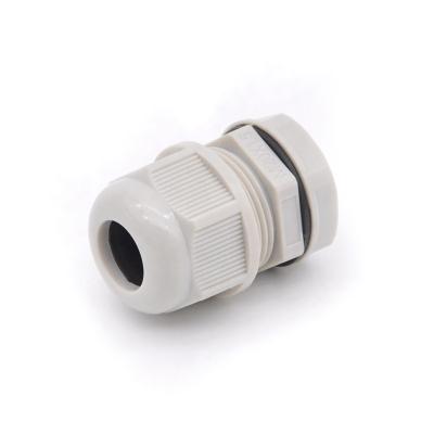 China IP68 PG7 Smooth Outdoor External Wire Cable Gland PAGE Nylon Waterproof Sealing Common Cable Gland for sale