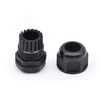 China WYD brand pg25 cable gland PA66 IP68 cable gland smooth outdoor nylon waterproof gland size PAGE plastic wire for sale