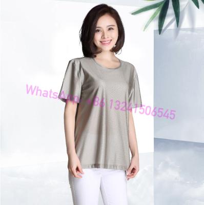 China Maternity Anti-Radiation Clothing Top 5G Radiation Protection Anti RF EMF Electromagnetic Radiation Tank T-Shirt for sale