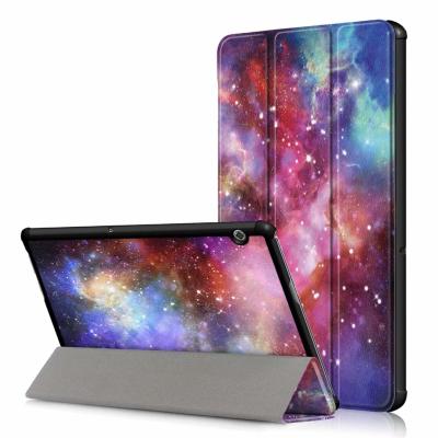 China Triple Shockproof Slim Folding Stand Case Tablet Cover For Huawei Mediapad T3 7 8 10 T2 Pro M3 Lite for sale