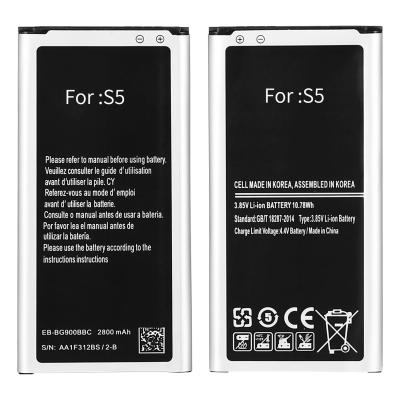 China Laptop Replacement Battery EB-BG900BBE 2800mAh for Samsung galaxy s5 mobile phone batteries for sale