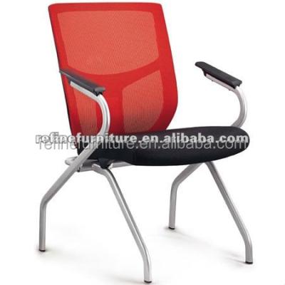 China Office foldable folding chair without casters RF-T002B for sale