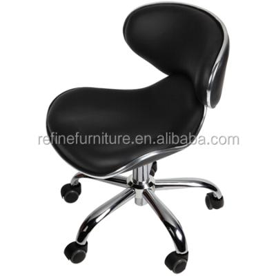 China Modern Nail Chair Metal Legs Pedicure Nail Chair Salon Furniture RF-L001 for sale