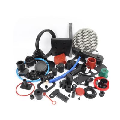 China Goods Provide Free Samples Various Shapes Custom Rubber Part Custom Molded Silicone Rubber Products Gasket Seals for sale