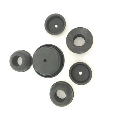 China Durable Custom Design Molded Silicone Rubber Parts Nr Cr Nbr Epdm Casting Part for sale