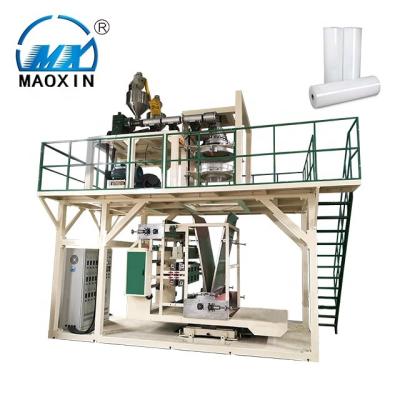 China Eco-friendly Film Blowing Machine 3 Layer Film Machine 3 Main Motor LDPE Blow Film Machine for sale