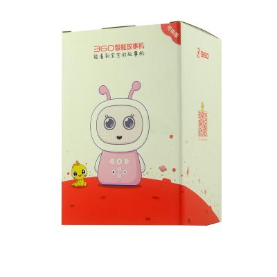 China Guangdong Recyclable Colorful Toy Custom Printed Paper Box For Kids Smart Robot for sale