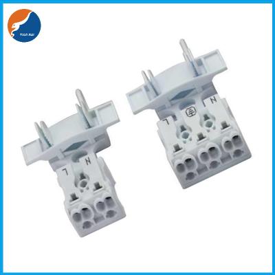 China Empurrar do fio da braçadeira de cabo de Screwless o conector P02-SR1 P02-SR2 para a lâmpada à venda