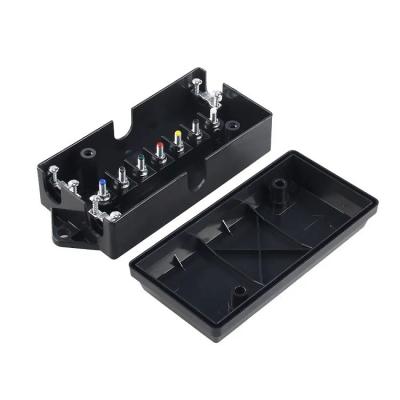 China RV Caravans Boat Light 7Pin Electrical Trailer Junction Box For 7 Way Trailer Wire Connectors for sale