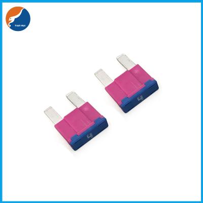 China 0.5A - 30A ATN Series Mini Car Fuses 80V DC Copper Alloy Plug In Blade Type for sale